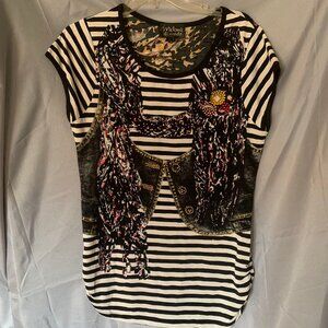 Meloni di Moda sleeveless T-shirt size s/m